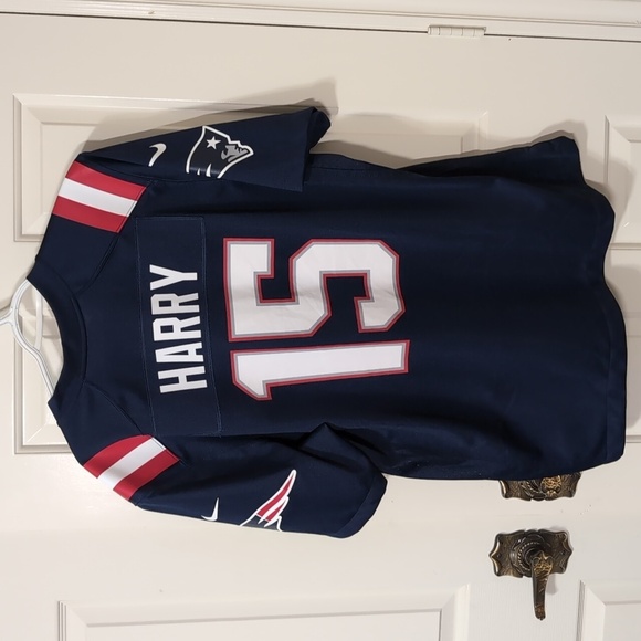 Nike New England Patriots Jersey Harry #15 Size Large - Picture 2 of 11